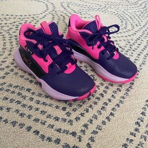 Kids Pink and Purple Sneakers